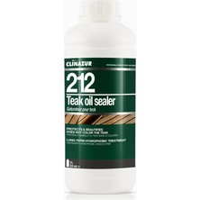 Clin Azur 212 - 1 Lt Tik Koruyucu Yağ - Tik Güvertenizde Profesyonel Bakım: Doğal Güzellik, Maksimum Koruma!