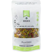 Og Natural Organik Karışık Sebzeli Tam Buğday Boncuk Makarna 200 gr