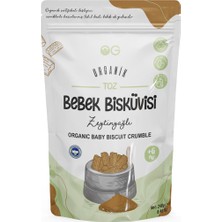 Og Natural Organik Toz Zeytinyağlı Bebek Bisküvisi 240 gr 6+ Ay