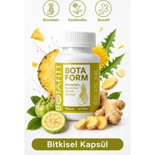 Botaform Bitkisel Ekstre Kompleksi – Bromelain ve Zencefil Tarçın Karahindiba Dereotu Ekstreleri Içeren Takviye Edici Gıda