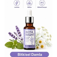 Botanıght Bitkisel Ekstre Damla 20 ml – Melisa, Papatya, Kedi Otu, Lavanta, Sarı Kantaron, Rezene Ekstreli Damla