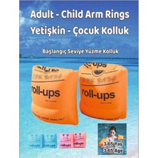 Empressco Turuncu Çok Amaçlı Çocuk ve Yetişkin Yüzme Kolluğu