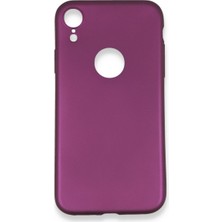 Bezos iPhone Xr Kılıf First Silikon - Mürdüm