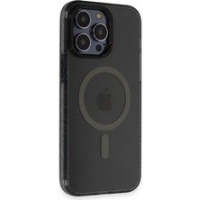 Bezos iPhone 14 Pro Max Kılıf Tigra Magsafe Kapak - Siyah