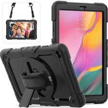 TeknoKapsül Galaxy T510 Tab A 10.1 Kılıf Pars Tablet Kapak - Siyah
