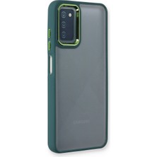 Bezos Galaxy A03S Kılıf Dora Kapak - Haki Yeşil