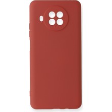 Bezos Mi 10T Lite Kılıf Nano Içi Kadife Silikon - Kiremit