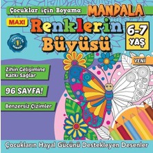 Maxi Yayıncılık Maxi Renklerin Büyüsü Çocuklar Için Boyama 12