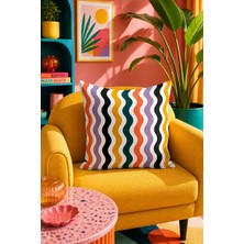 Bertille Home Pop Art Serisi Çift Tarafı Dijital Baskılı Kırlent Kılıfı