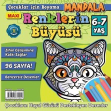 Maxi Yayıncılık Maxi Renklerin Büyüsü Çocuklar Için Boyama 5
