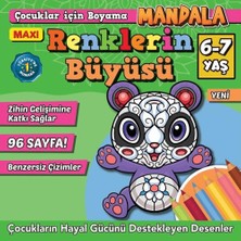 Maxi Yayıncılık Maxi Renklerin Büyüsü Çocuklar Için Boyama 10