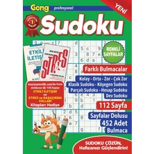 Maxi Yayıncılık Gong Profesyonel Sudoku 24