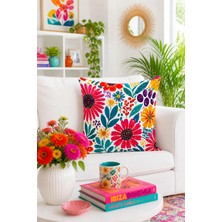 Bertille Home Pop Art Serisi Çift Tarafı Dijital Baskılı Kırlent Kılıfı