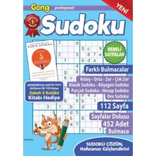 Maxi Yayıncılık Gong Profesyonel Sudoku 16