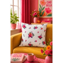 Bertille Home Pop Art Serisi Çift Tarafı Dijital Baskılı Kırlent Kılıfı