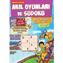 Maxi Yayıncılık Maxi Çocuk Akıl Oyunları ve Sudoku 9