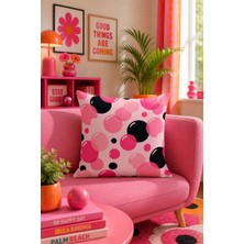 Bertille Home Pop Art Serisi Çift Tarafı Dijital Baskılı Kırlent Kılıfı