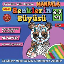 Maxi Yayıncılık Maxi Renklerin Büyüsü Çocuklar Için Boyama 7