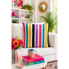 Bertille Home Pop Art Serisi Çift Tarafı Dijital Baskılı Kırlent Kılıfı