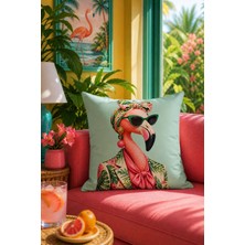 Bertille Home Pop Art Serisi Çift Tarafı Dijital Baskılı Kırlent Kılıfı