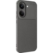 TeknoKapsül Poco X8 Auto Focus Karbon Kapak - Gri