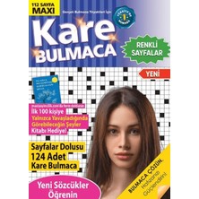 Maxi Yayıncılık Maxi Kare Bulmaca 31