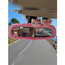 Empressco Clear Pink Peluş Love Dikiz Ayna Kılıfı Hello Kitty - Fiyatı, Yorumları