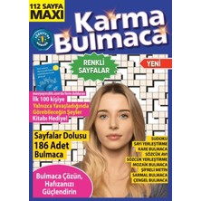 Maxi Yayıncılık Maxi Karma Bulmaca 31