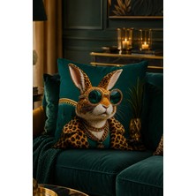 Bertille Home Pop Art Serisi Çift Tarafı Dijital Baskılı Kırlent Kılıfı
