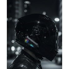 A-Luxe Bluetooth 5.3 Kask Içi Intercom Kulaklık 1000 M Mesafe 1000 Mah
