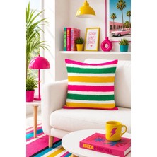 Bertille Home Pop Art Serisi Çift Tarafı Dijital Baskılı Kırlent Kılıfı