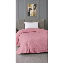 ZBY Home Embos Tek Kişilik Battaniye - Pembe