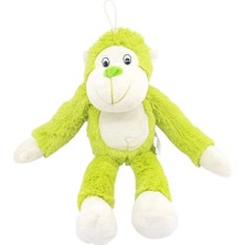 TeknoKapsül Peluş Maymun 40 cm - Yumuşak Peluş - G5501 - Yeşil - 1 Adet