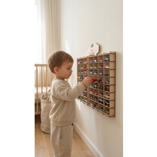 Empressco My Kids Room Kişiye Özel Isimlikli 100 Araç Kapasiteli Isimli Araba Rafı - Dekoratif Çocuk Odası Oyuncak Organizer (Hotwheels ve Matcbox Arabaları Için Uygundur) - Fiyatı, Yorumları