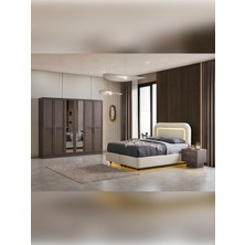 %100 Mdf Rebeka Yatak Odası Takımı