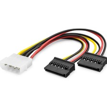 Skygo Sata Power Y Kablosu 2 In 1 16 cm - Siyah HDX5525