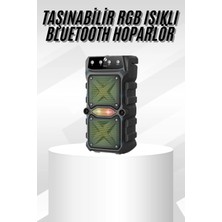 A-Luxe Çift Çıkışlı Güçlü Bataryalı Kablosuz Yüksek Ses Kaliteli Bluetooth Hoparlör