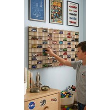 Empressco My Kids Room Kişiye Özel Isimlikli 100 Araç Kapasiteli Isimli Araba Rafı - Dekoratif Çocuk Odası Oyuncak Organizer (Hotwheels ve Matcbox Arabaları Için Uygundur) - Fiyatı, Yorumları