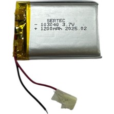 Skygo 103040 3.7V 1200MAH Li-Polymer Pil (DEVRELI/1.5A)