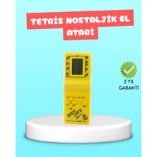 A-Luxe Taşınabilir El Aterisi Gameboy – Klasik Tetris Oyunu, Pil ile Çalışan Mini El Konsolu