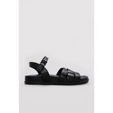 Fast Step Hakiki Deri  Kadın Klasik Sandalet 315ZA2322-04