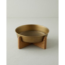 English Home Ariona Metal Dekoratif 27X27X10 cm Gold