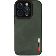 Senson Apple Iphone 14 Pro Max Kılıf Loop Deri Silikon - Yeşil