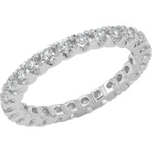 İryum 0.64ct Pırlanta Tamtur Yüzük (18 Ayar)