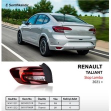 Ölmez Oto Yedek Parça Renault Talıant Stop Lambası Dıs Sol 2021 /
