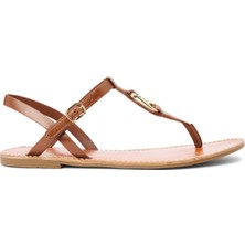 Tommy Hilfiger Taba Kadın Sandalet FW0FW09127GP4
