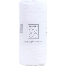Boyner Evde Ekru Fitted Çift Kişilik Lastikli Çarşaf Nora