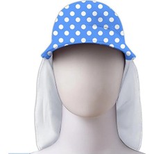 Slipstop Mavi Kız Çocuk Şapka Dotty Sun Hat