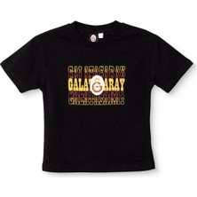 Galatasaray Unisex Lisans Tişört Bisiklet Yaka Kısa Kol