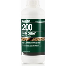 Clin Azur 200 - 1 Lt Teak Temizleyici - Bakımın Ilk Adımı: Tik Güverteniz Için Derinlemesine Arınma!